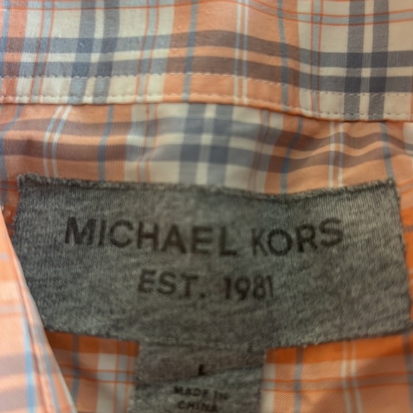 Michael Kors Casual Dress Shirt - Size Large - Picture 3 of 5